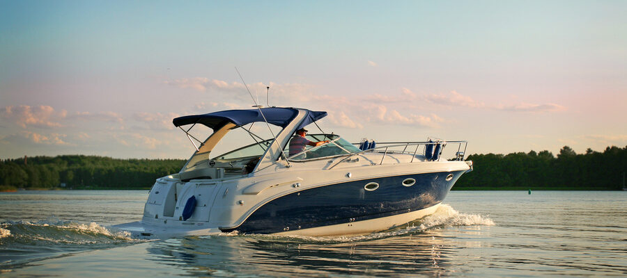 motor boat that requires pest control inspection